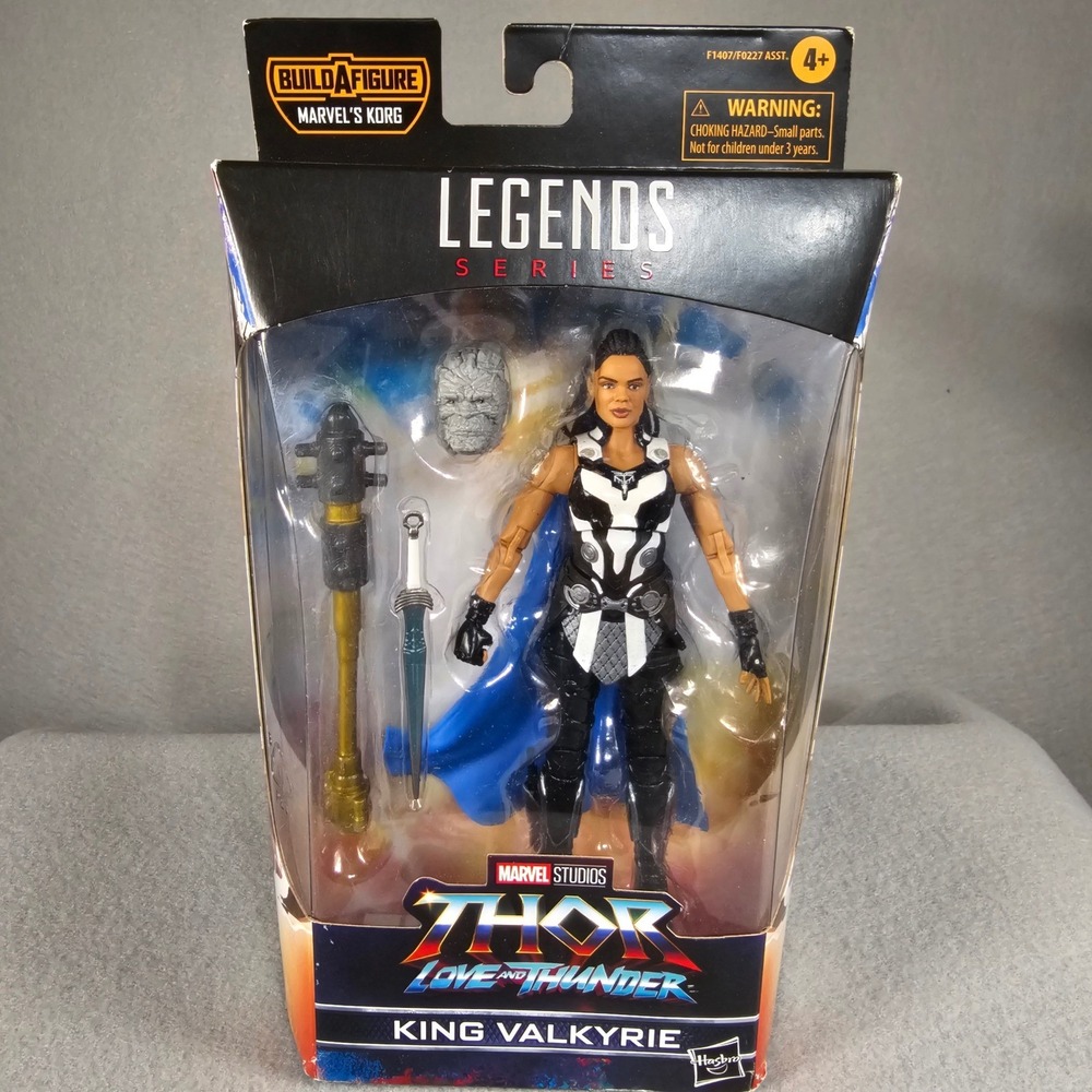 Marvel Legends King Valkyrie Thor Love Thunder 6" Action Figure Korg BAF Hasbro
